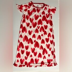 Valentines day pajama Carter's Red Heart Print